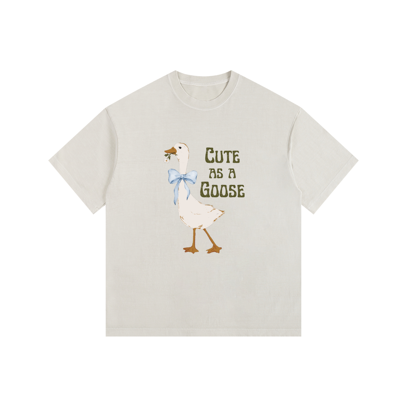 Vintage Washed Oversized Cotton T-Shirt