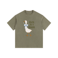 Vintage Washed Oversized Cotton T-Shirt