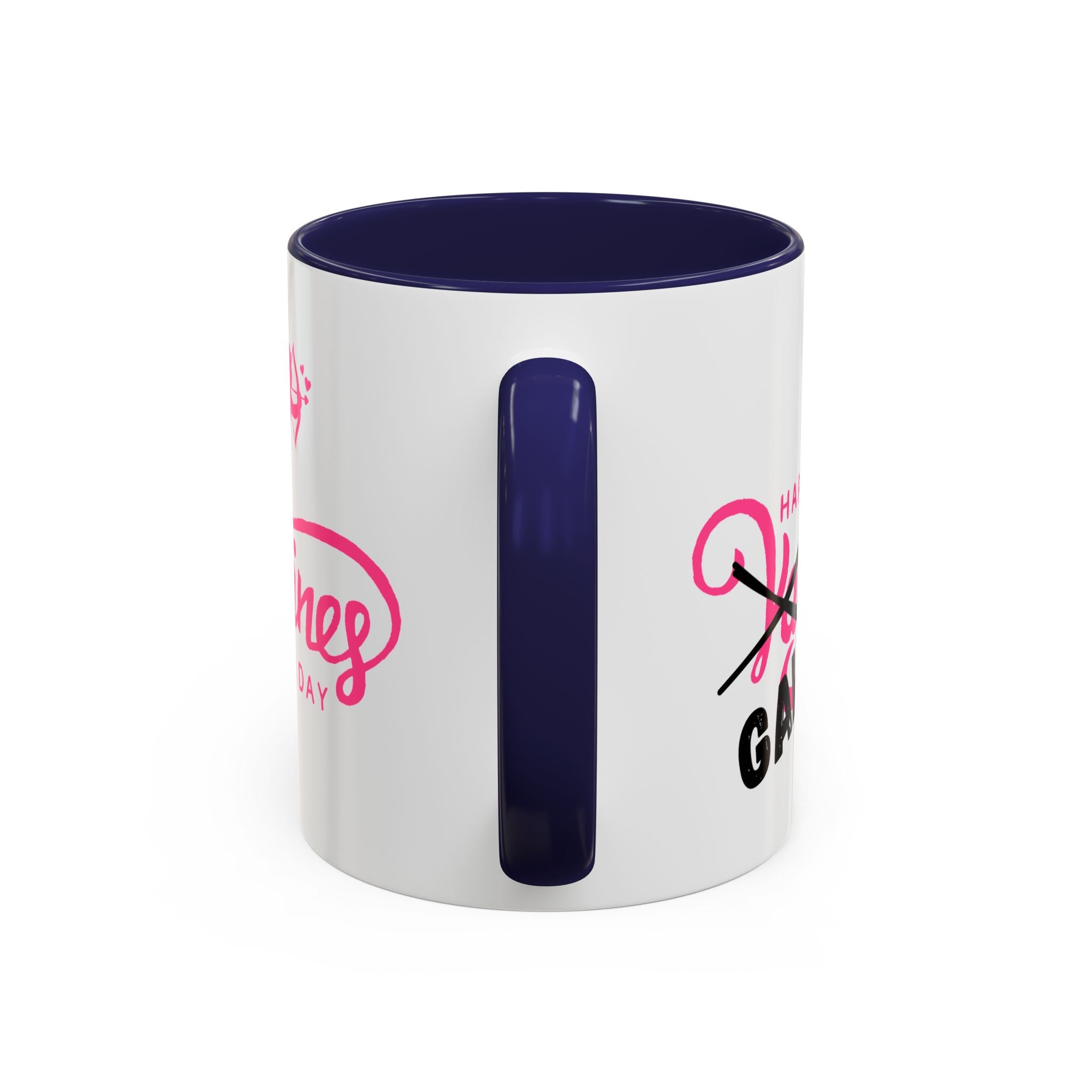 Happy Galentine's Day Accent Coffee Mug (11, 15oz)