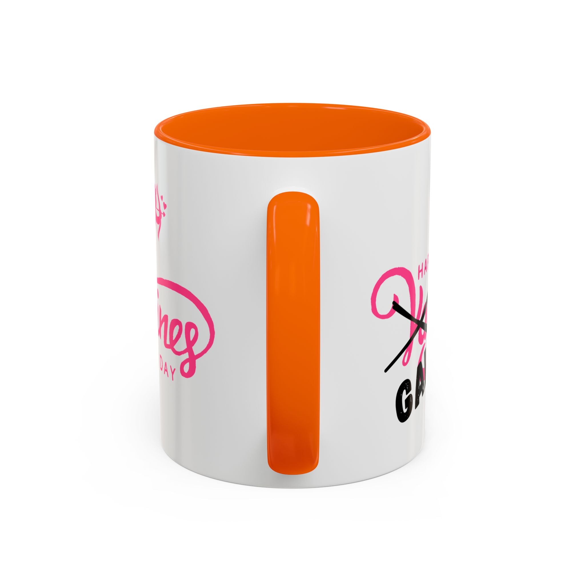 Happy Galentine's Day Accent Coffee Mug (11, 15oz)