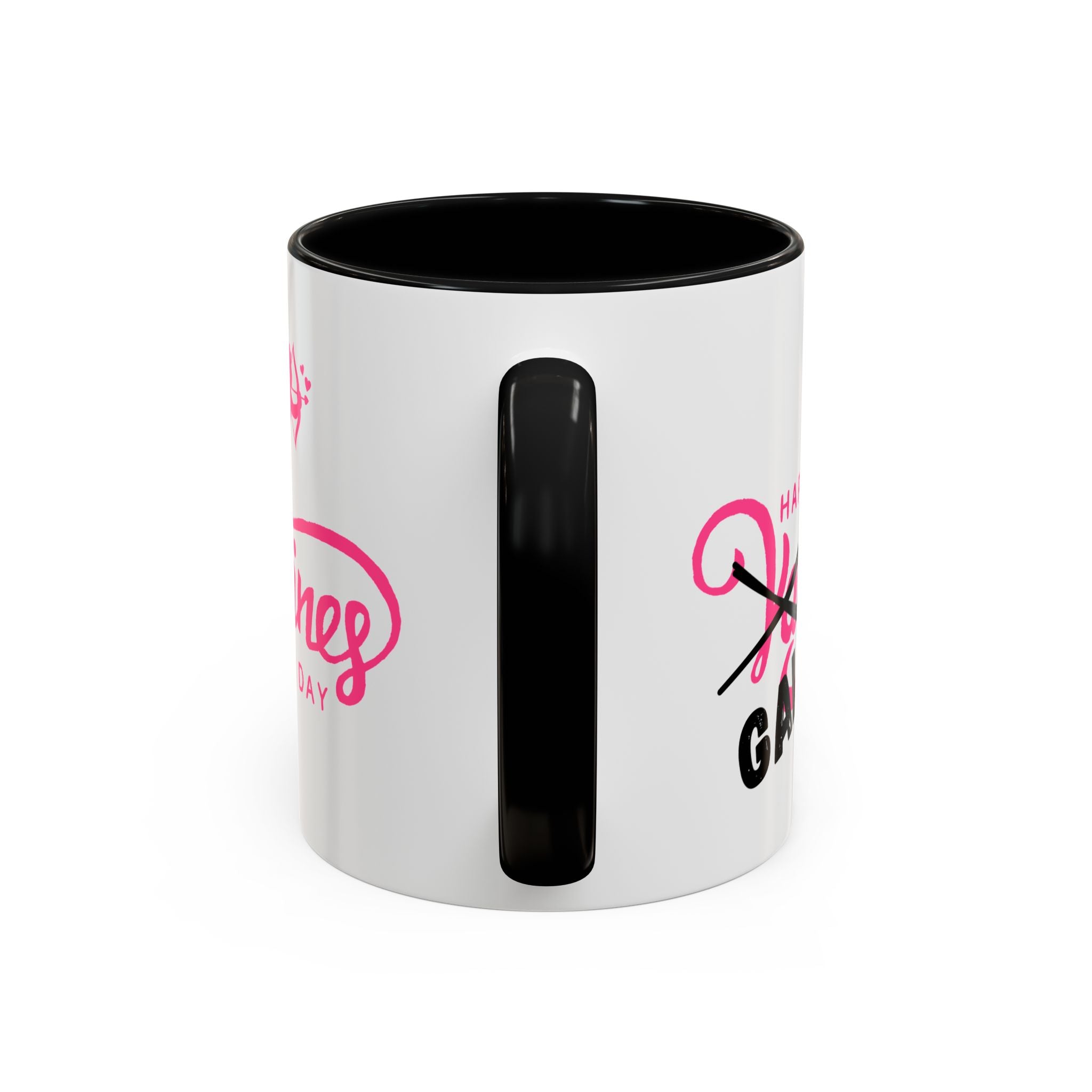 Happy Galentine's Day Accent Coffee Mug (11, 15oz)