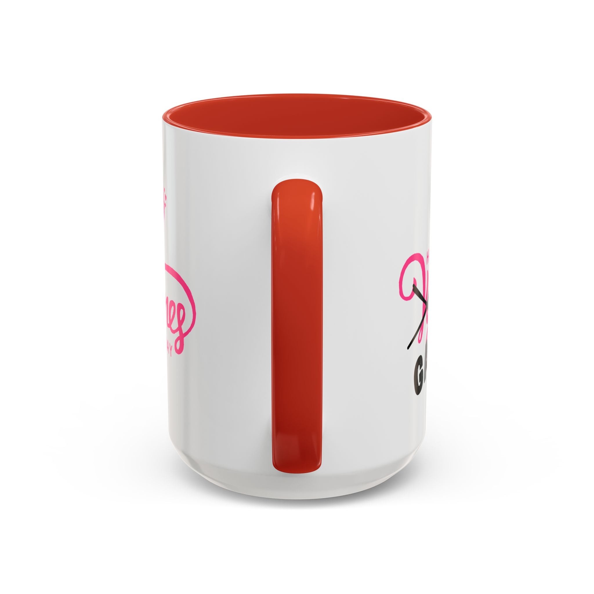 Happy Galentine's Day Accent Coffee Mug (11, 15oz)