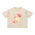 Mineral Wash Boxy Cotton T-Shirt