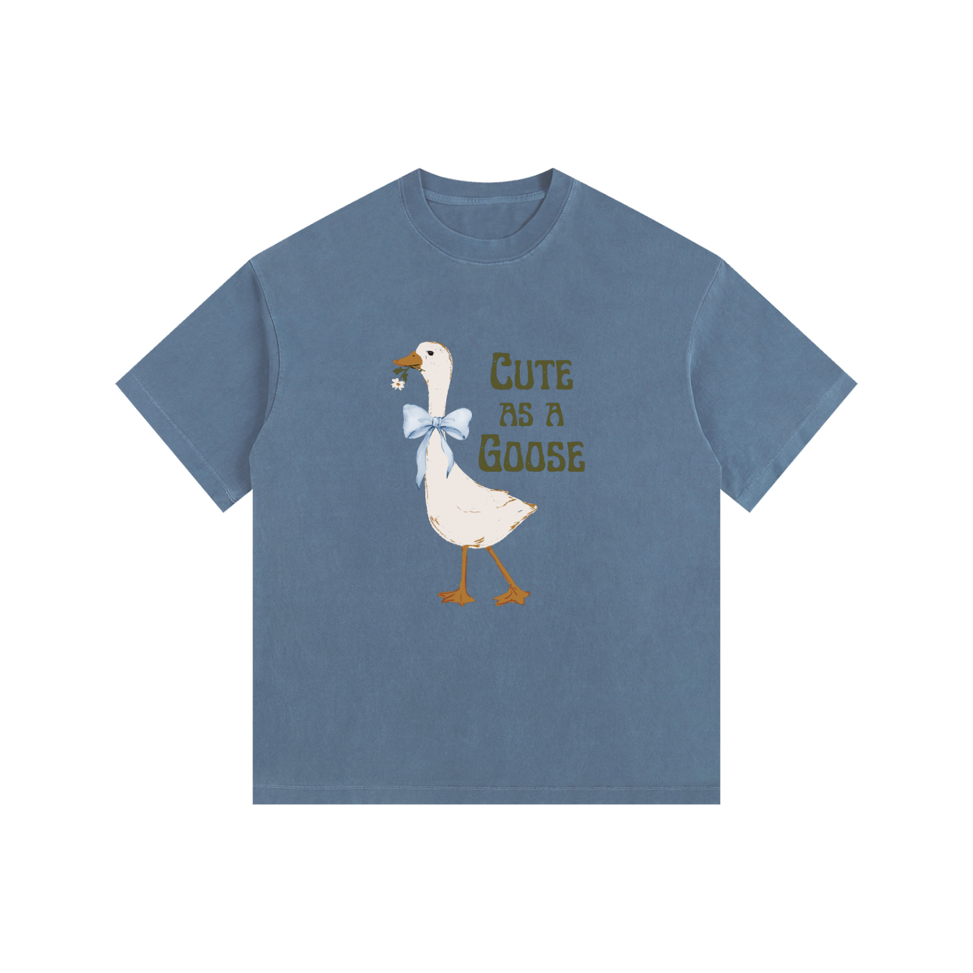 Vintage Washed Oversized Cotton T-Shirt