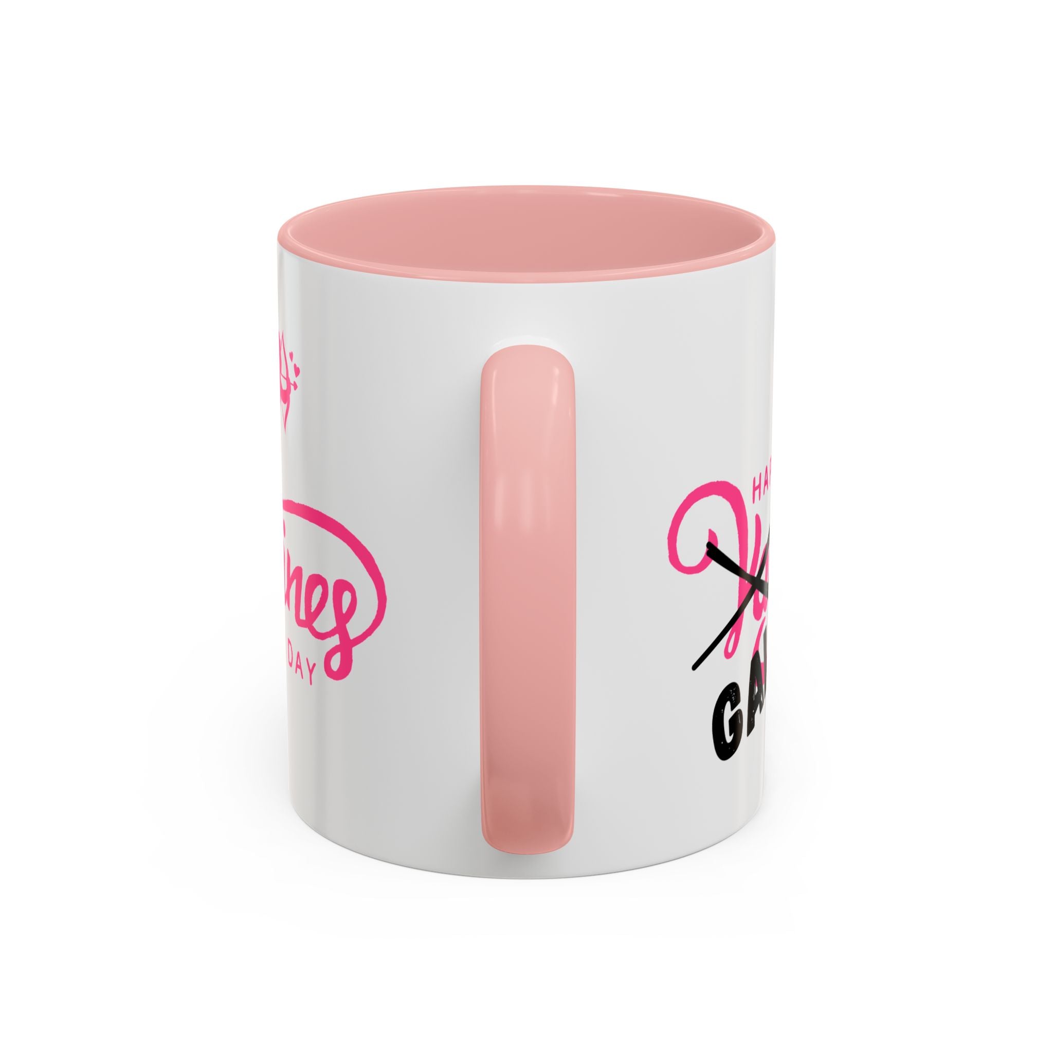 Happy Galentine's Day Accent Coffee Mug (11, 15oz)