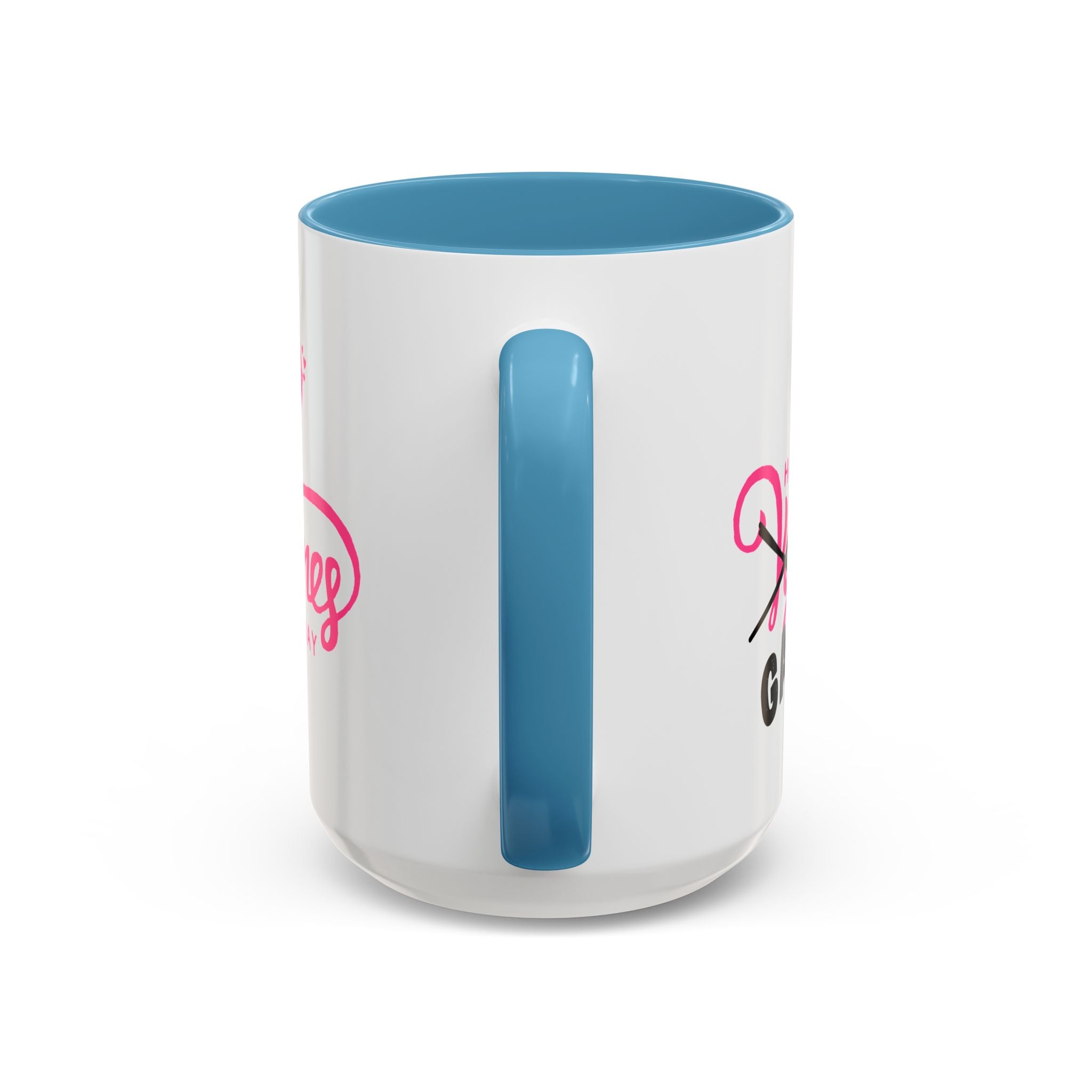 Happy Galentine's Day Accent Coffee Mug (11, 15oz)