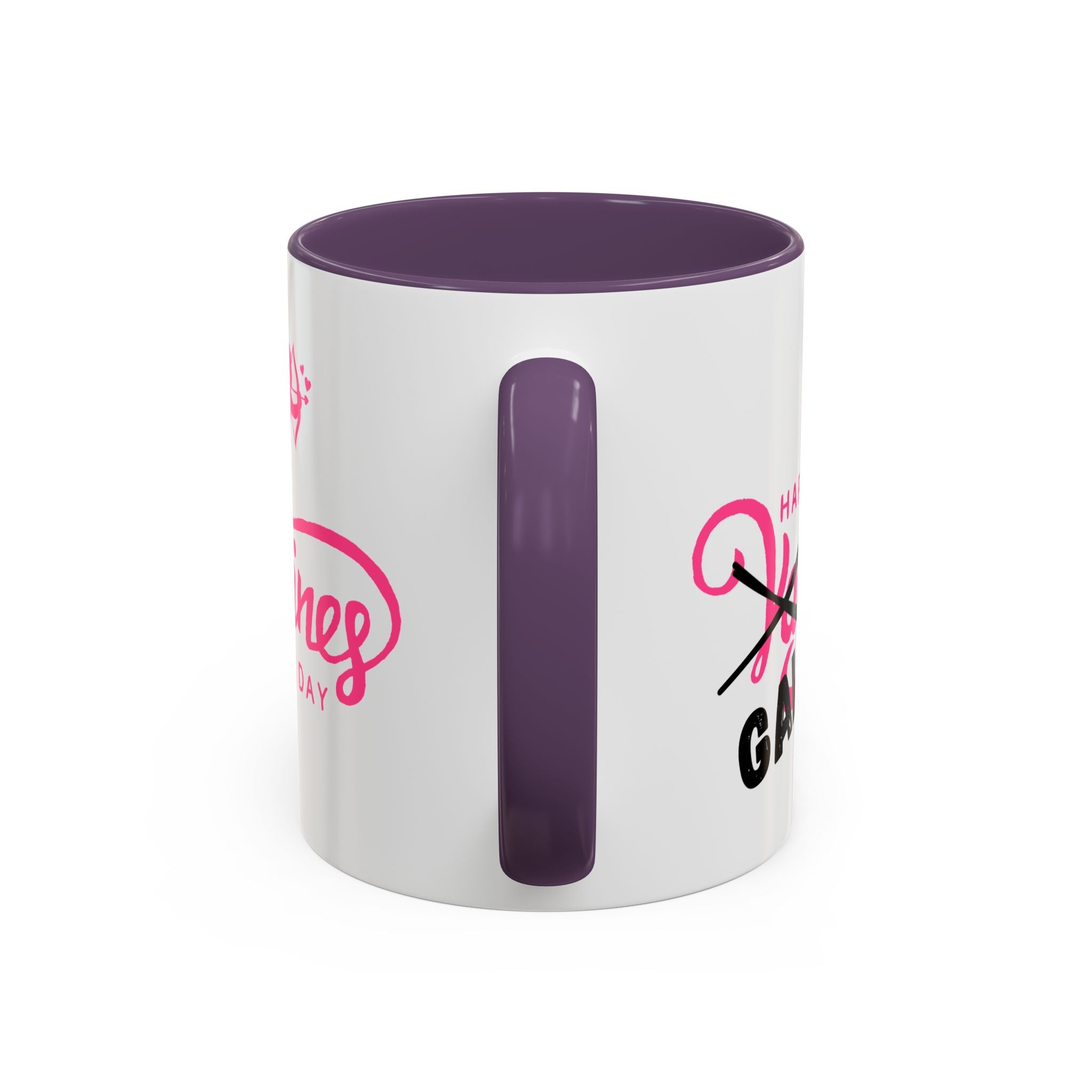 Happy Galentine's Day Accent Coffee Mug (11, 15oz)