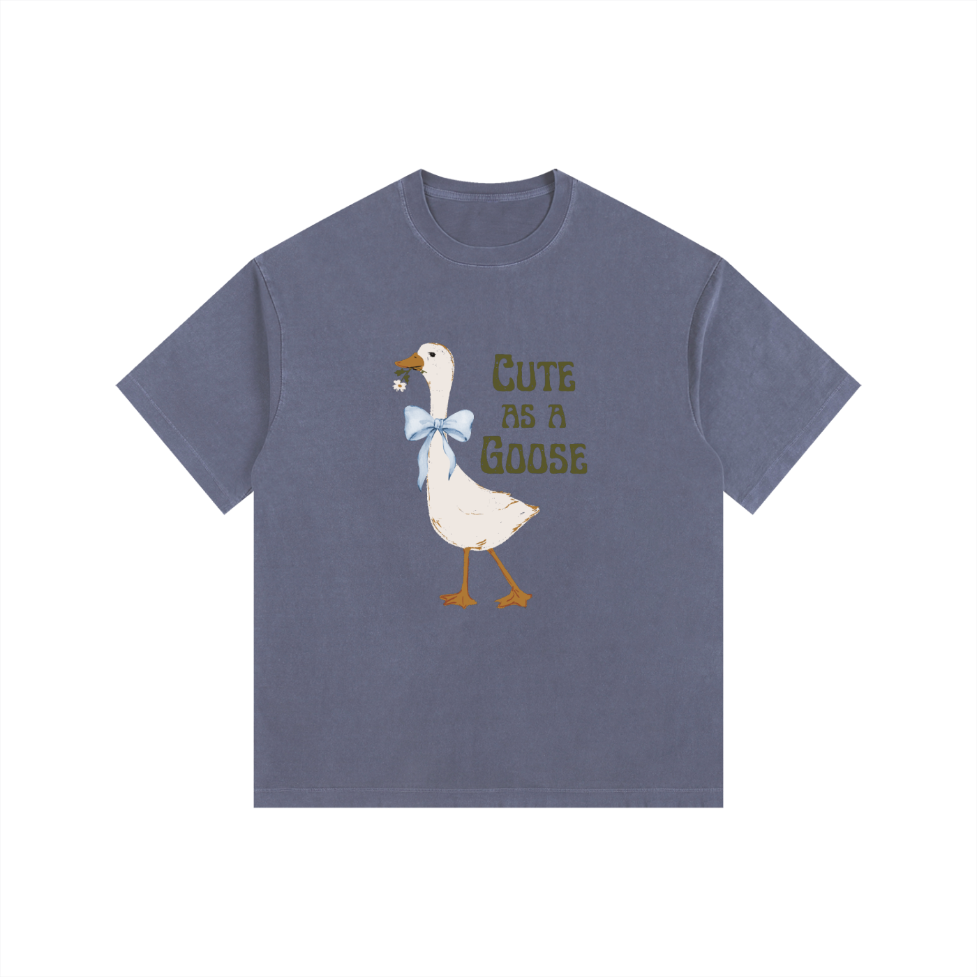 Vintage Washed Oversized Cotton T-Shirt
