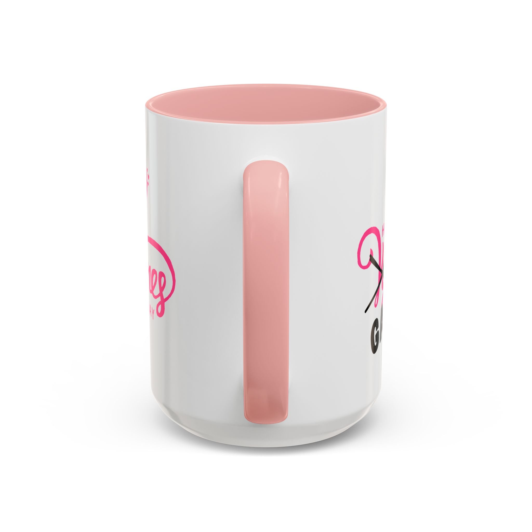 Happy Galentine's Day Accent Coffee Mug (11, 15oz)