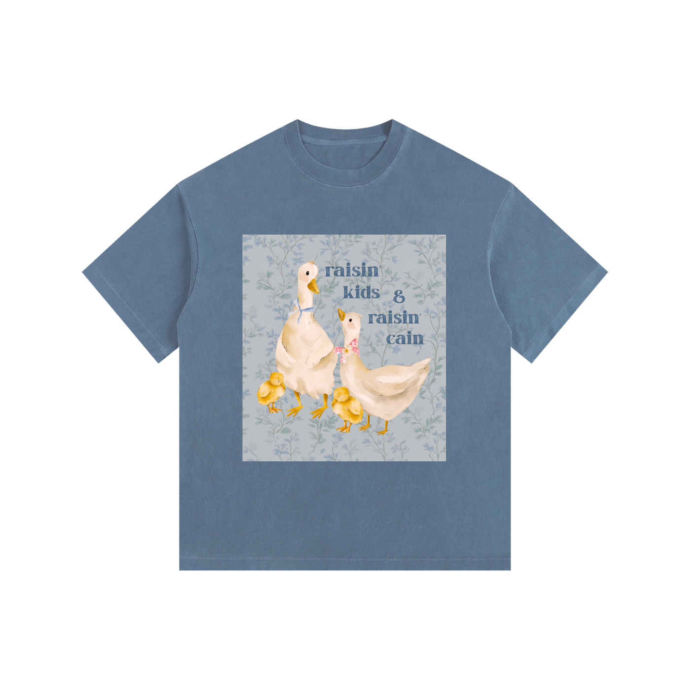 Vintage Washed Oversized Cotton T-Shirt