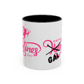 Happy Galentine's Day Accent Coffee Mug (11, 15oz)