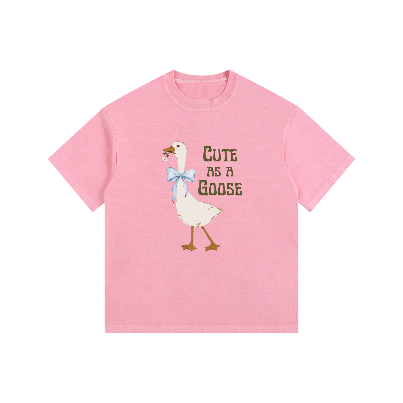 Vintage Washed Oversized Cotton T-Shirt
