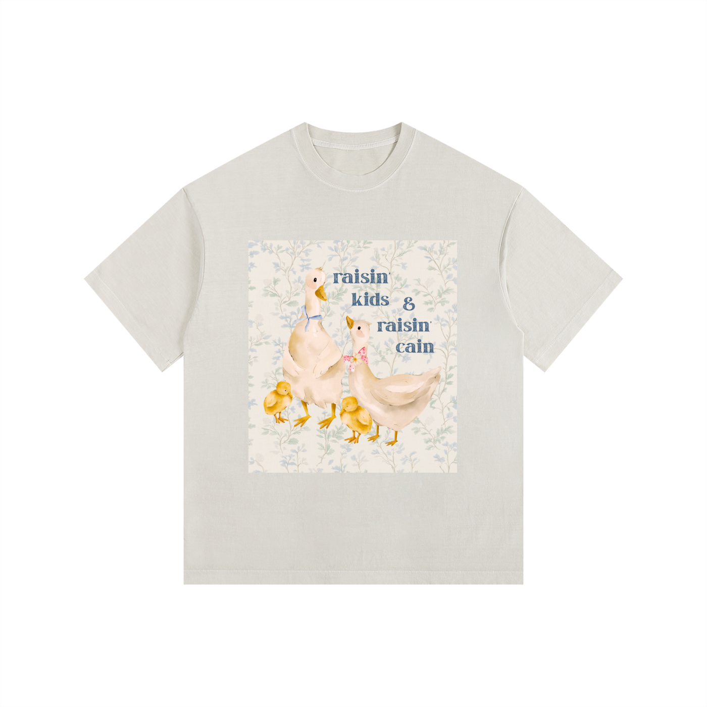 Vintage Washed Oversized Cotton T-Shirt