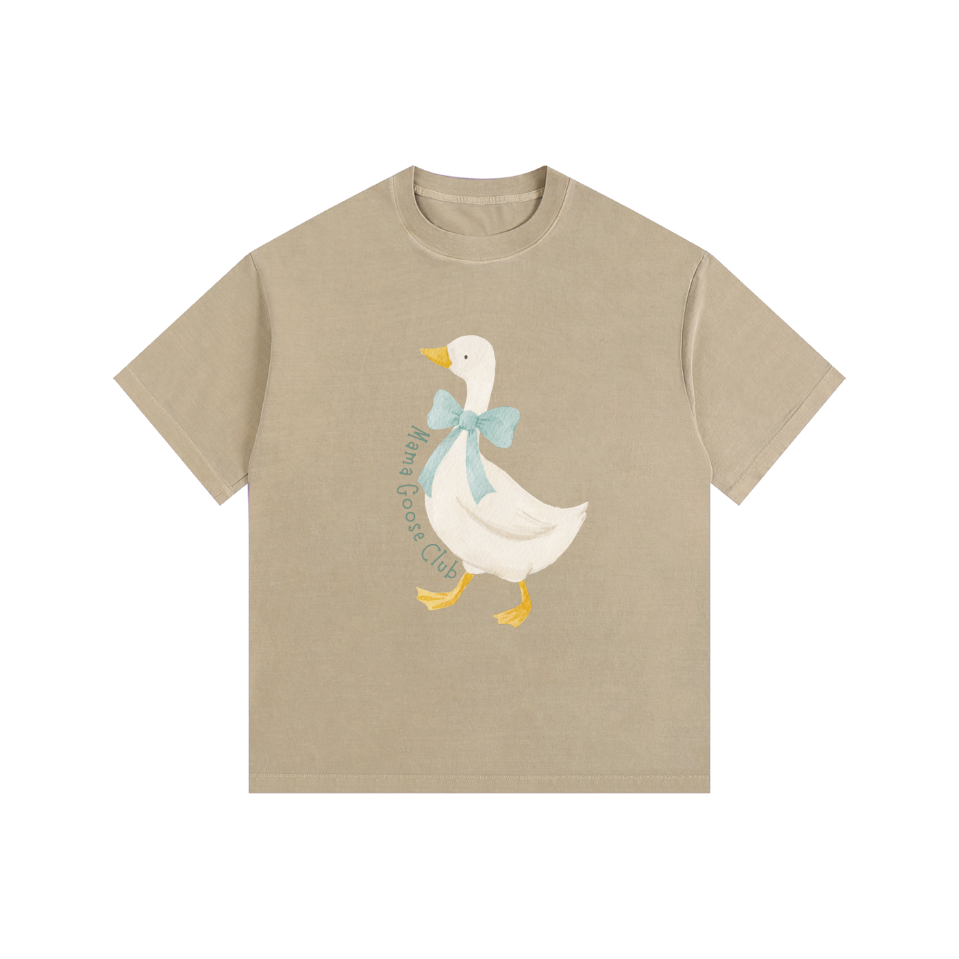 Vintage Washed Oversized Cotton T-Shirt