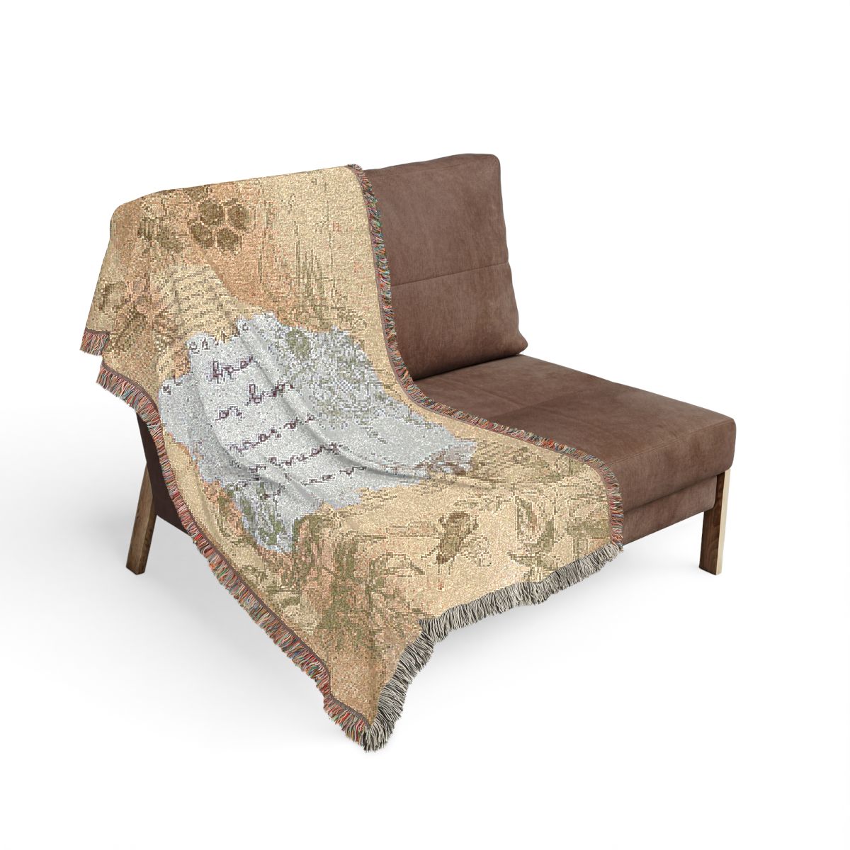 Woven Blanket - Kind Words are Like Honey Design