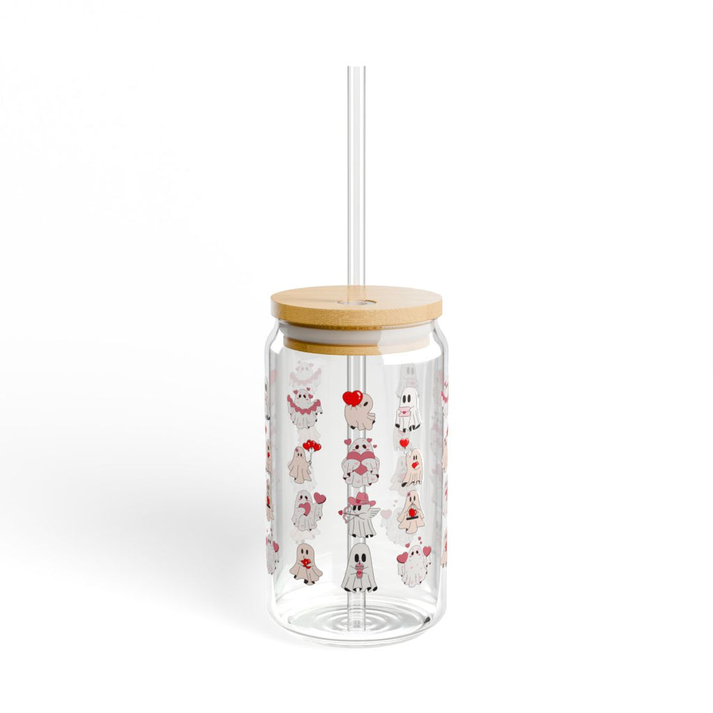 Valentine's Day Sipper Glass, 16oz