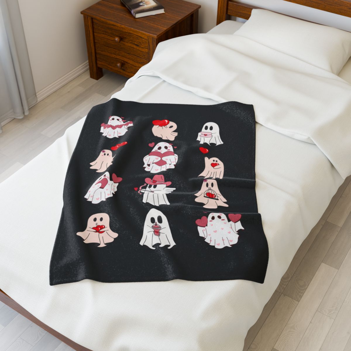 Valentine's Velveteen Plush Blanket