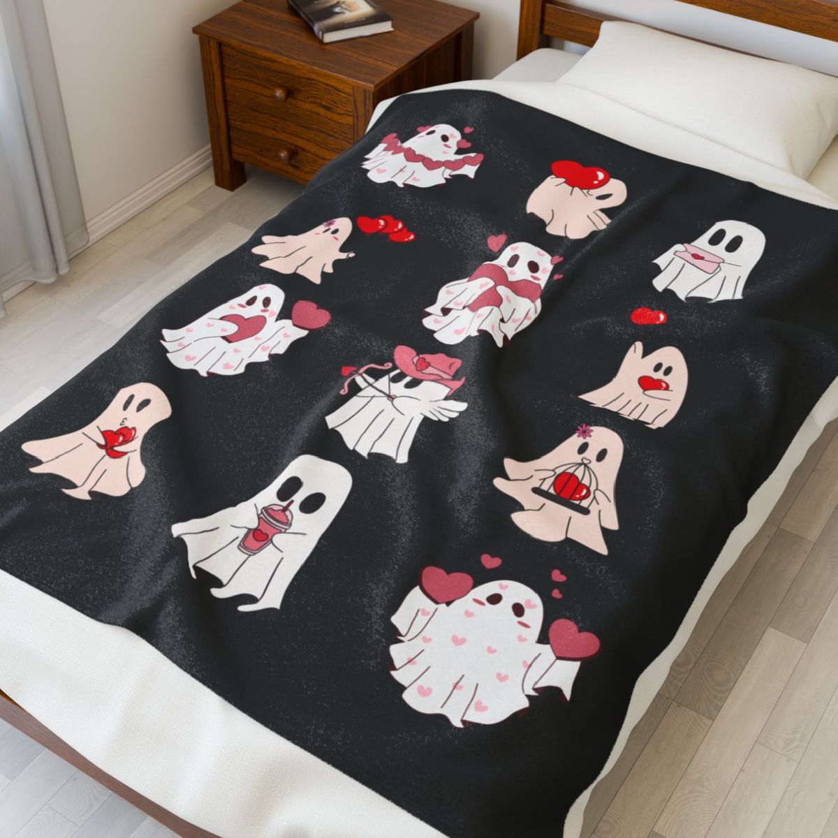 Valentine's Velveteen Plush Blanket