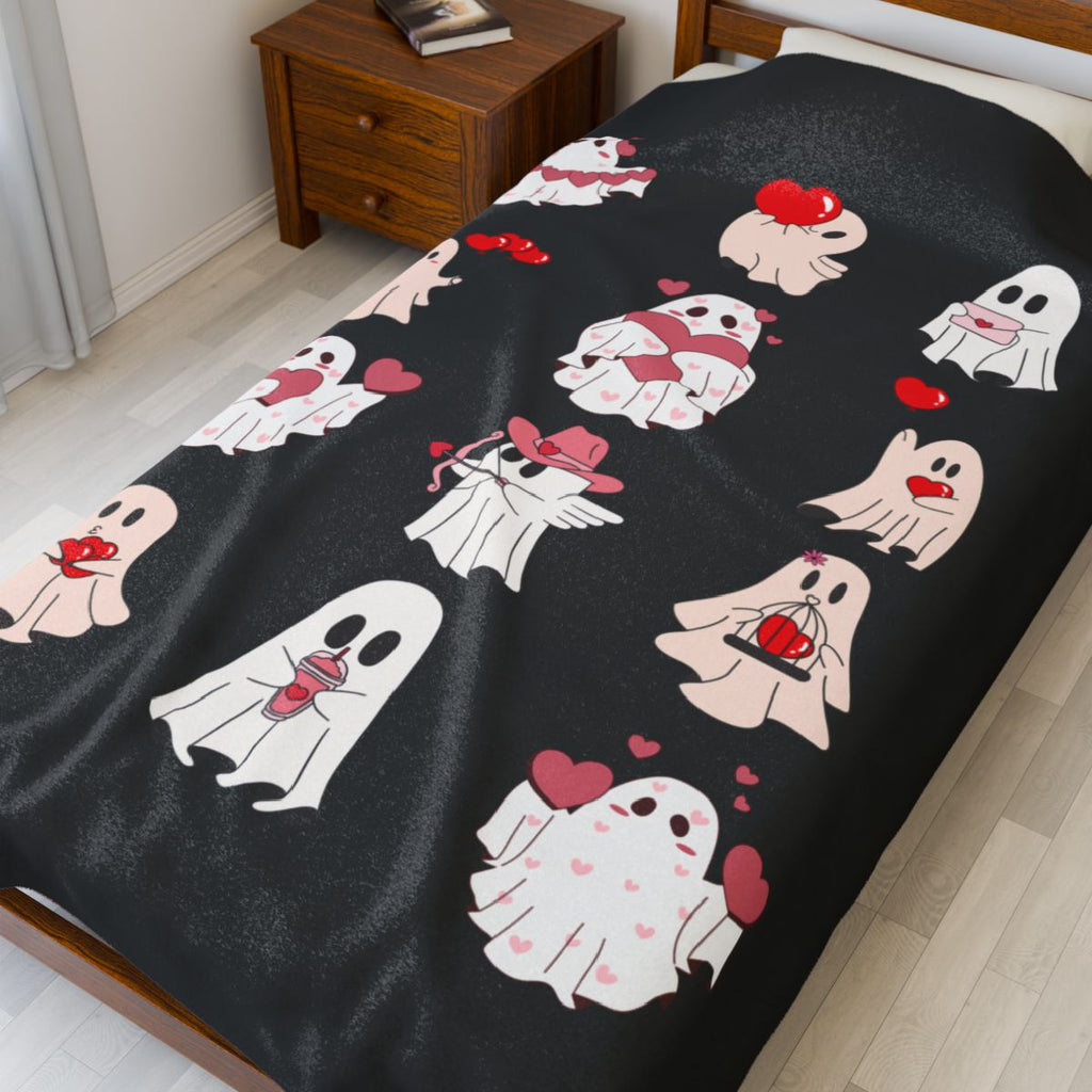 Valentine's Velveteen Plush Blanket